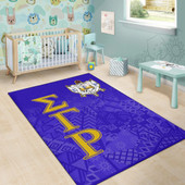 Sigma Gamma Rho Area Rug - Sorority Black Roots Area Rug