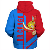 Democratic Republic Of The Congo Sherpa Hoodie Casual Style