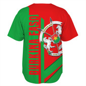 Burkina Faso Baseball Shirt Casual Style