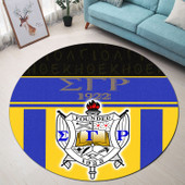 Sigma Gamma Rho Round Rug - Sorority Heritage Round Rug