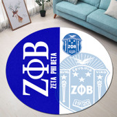 Zeta Phi Beta Round Rug - Sorority  Round Rug