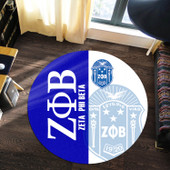 Zeta Phi Beta Round Rug - Sorority  Round Rug