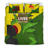 Black Lives Matter Bedding Set - Happy Black History Month Bedding Set