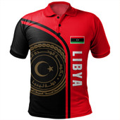 Libya Polo Shirt Custom In My Heart