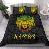 Ethiopia Bedding Set - African Patterns Ethiopia Lion Pattern Bedding Set