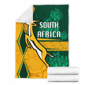 South Africa Blanket - African Patterns Springboks Rugby Be Fancy Blanket
