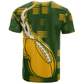 South Africa Rugby Ball Fire Style T-Shirt