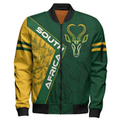 South Africa Rugby Springboks Zipper Bomber Jacket