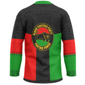 African Hockey Jersey – Africa Flag Panther Power Hockey Jersey 1