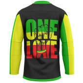 African Hockey Jersey – Africa One Love African Flag Hockey Jersey 1