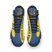 Sigma Gamma Rho High Top Basketball Shoes J 13 - Sorority Poodle With Hand Gesture High Top Sneakers J 13