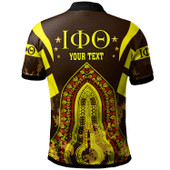Iota Phi Theta Polo Shirt - Custom Iota Phi Theta Fraternity Dashiki Culture Camouflage Patterns Polo Shirt