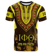 Iota Phi Theta T-shirt - Custom Iota Phi Theta Fraternity Dashiki Culture Camouflage Patterns T-shirt