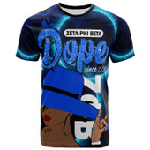 Zeta Phi Beta T-shirt - Sorority Zeta Phi Beta Black Lady Dope Since 1920 T-shirt