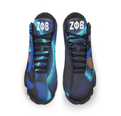 Zeta Phi Beta High Top Basketball Shoes J 13 - Sorority Zeta Phi Beta Black Lady Dope Since 1920 High Top Sneaker J 13