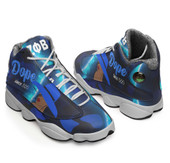 Zeta Phi Beta High Top Basketball Shoes J 13 - Sorority Zeta Phi Beta Black Lady Dope Since 1920 High Top Sneaker J 13