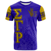 Sigma Gamma T-Shirt - Sorority Custom Black Roots T-Shirt