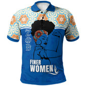 Zeta Phi Beta Polo Shirt - Custom Sorority Finer Women Polo Shirt