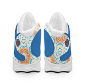 Zeta Phi Beta High Top Basketball Shoes J 13 - Sorority Finer Women High Top Sneakers J 13