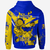 Sigma Gamma Rho Hoodie - Sigma Gamma Rho Sorority Poodle 1922 Splash Style Hoodie