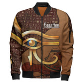 Egyptian Zipper Bomber Jacket - Ra Egypt Ancient Hyeroglyphs Culture Zipper Bomber Jacket