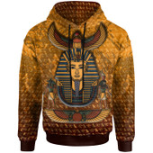 Egyptian Hoodie - Custom Pharaon Anubis And Horus Egyptian Pattern