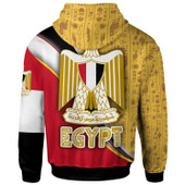 Egypt Hoodie - Custom Flag With Egyptian Hieroglyphics Hoodie