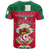 Algeria T-Shirt - Custom Algeria Independence Day With Fennec Fox And National Emblem T-Shirt