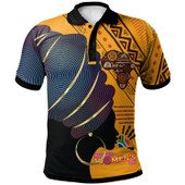 African Woman Polo Shirt - Happy Pan-African Women's Day With African Patterns Polo Shirt