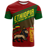 Lion Of Judah T-Shirt Ethiopia Nation