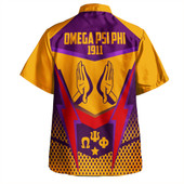 Omega Psi Phi Hawaiian Shirt Logo Thunder Style