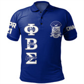 Phi Beta Sigma Polo Shirt Custom Greek Life