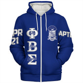 Phi Beta Sigma Sherpa Hoodie Custom Greek Life