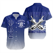 Phi Beta Sigma Short Sleeve Shirt Gradient