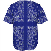 Phi Beta Sigma Baseball Shirt Paisley Style