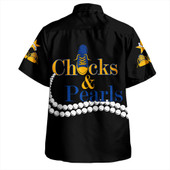 Sigma Gamma Rho Hawaiian Shirt K.H Chuck And Pearls