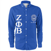 Zeta Phi Beta Long Sleeve Shirt Flower Style