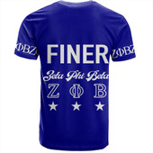 Zeta Phi Beta T-Shirt Blue ZPB Greek Life