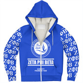 Zeta Phi Beta Sherpa Hoodie Since 1920