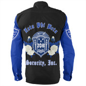 Zeta Phi Beta Long Sleeve Shirt Rose Flower