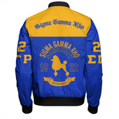 Sigma Gamma Rho Zipper Bomber Jacket Sorority