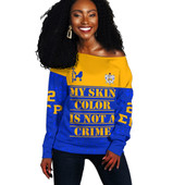 Sigma Gamma Rho Off Shoulder Sweatshirt Sorority