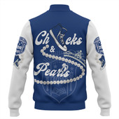 Zeta Phi Beta Baseball Jacket Chuck And Pearls