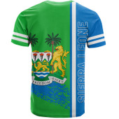 Sierra Leone T-Shirt - Coat Of Arms Flag Style