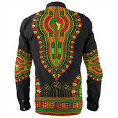 Africa Long Sleeve Shirt Dashiki Juneteenth Day