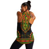 Africa Women Tank Dashiki Juneteenth Day