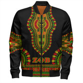 Zeta Phi Beta Bomber Jacket Dashiki Juneteenth