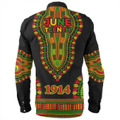 Phi Beta Sigma Long Sleeve Shirt Dashiki Juneteenth