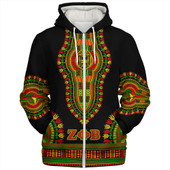 Zeta Phi Beta Sherpa Hoodie Dashiki Juneteenth