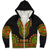 Zeta Phi Beta Sherpa Hoodie Dashiki Juneteenth